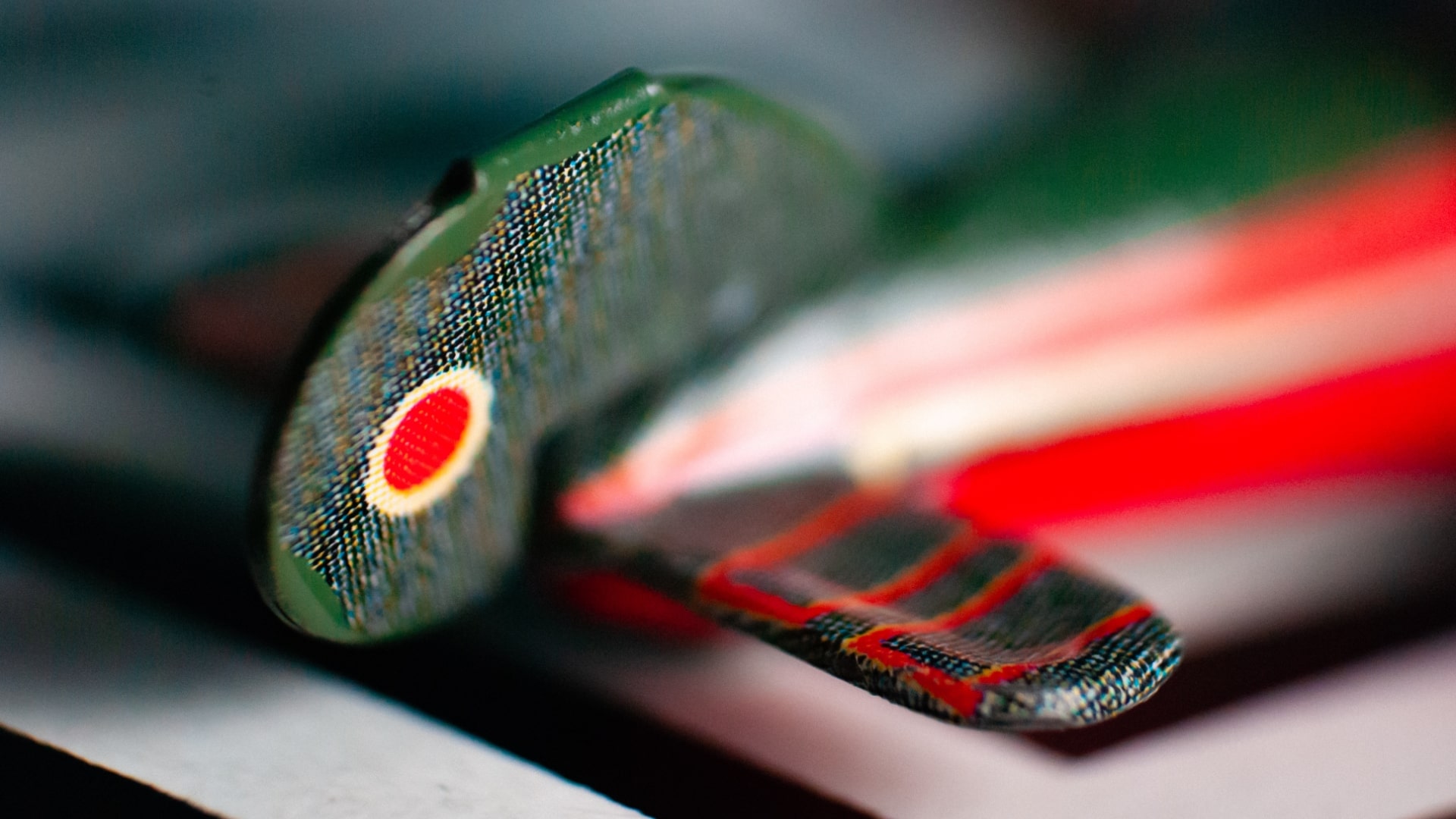 Close-up of a toy airplane